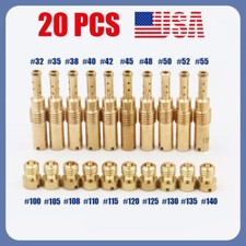 20 PCS Carburetor Main jet kit & Main Slow/Pilot Jet Set For Mikuni PWK PE OKO picture