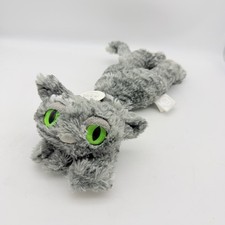 NEW Manhattan Toy Company Lavish Lanky Cat Gray Green Eyes Plush Rare Cat 152780 picture
