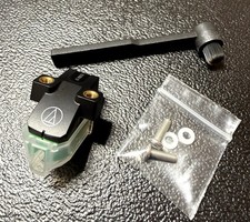 GENUINE OEM AT-VM95E PHONO CARTRIDGE WITH OEM ELLIPTICAL STYLUS + 2 FREEBIES picture