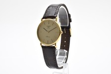 [Near MINT] Vintage Longines 150 6799 32mm Gold Dial Quartz Men's Watch JAPAN picture