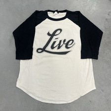 Vintage 1999 Live Band Shirt The Distance to Here Tour Raglan Tee Giant Tag L picture