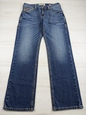 Ariat M7 Slim Fit Straight Jeans Blue Stretch Denim Western Work Mens 30x30 NWOT picture