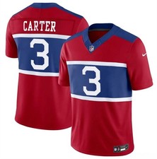 Men's Giants #3 Abdul Carter Limited Jersey All Stitched All Colors picture