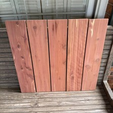 5 Eastern Red Cedar boards-size 3/4