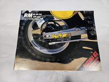 NOS 1982 Suzuki RM Sales Ad OEM Brochure, RM60 RM80 RM125 RM250 RM465 picture
