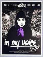 Barbara Hall Director Signed ANN WILSON: IN MY VOICE 18x24