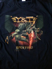 Hot New Y&T Open Fire 2017 Tour Shirt Cotton For Men and Women S-5XL Shirt picture
