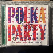 Brave Combo Polka Party Live And Wild Cd Signed By Band picture