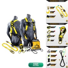 KwikSafety THUNDER Safety Harness [KIT] ANSI OSHA Fall Protection Gear picture