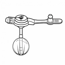 Owens Minor MIC-Key Gastrostomy Feeding Tube Kit, Silicone, 20 FR., 3 cm, 1 Ct picture