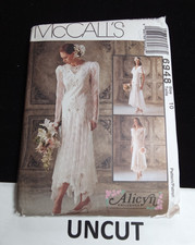McCall's Alicyn Pattern 6948 Misses Size 10 Wedding Bridesmaid Dresses UNCUT  picture