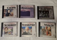 Masters Of Classical Music Chopin, Mendel, Schumann, Schubert, Tchaiko, Vivaldi picture