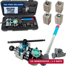 Professional Brake Line Flaring Tool Kit - 45° Single, Double & Bubble Flare Mak picture