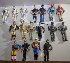 Vintage Lanard The Corps Elite Lot of 16 Action Figures Gi Bootlegs Issues Read picture