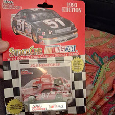 Racing Champions Joe Nemechek #87 NASCAR Stock Car Diecast w/ Stand Card picture