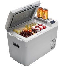 Car Refrigerator Freezer 53QT (50L) Dual Zone Compressor, 12V/24V DC 110-240V AC picture