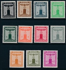 Selection Stamp Selection Germany Official WWII 3rd Reich Franchise 1 MNH picture