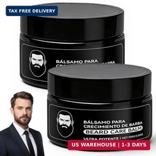 2 PCS Balsamo Para Crecimiento De Barba Para Hombre, 200ml/7oz | Estimulan picture