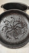 VTG Ozark #8 Crescent Foundry Cast Iron 10