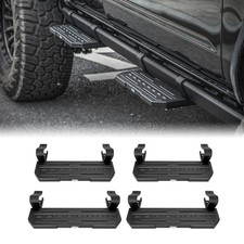 4X Aluminum Add-On Running Boards for Ford Bronco 2021-2025 with OEM Rock Rails picture