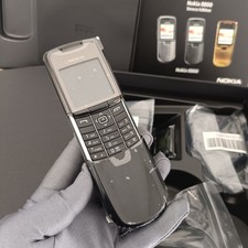 RARE GENUINE NOKIA 8800 CLASSIC BLACK UNLOCKED GSM MOBILE PHONE Made in Germany picture