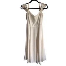 Reformation Sweetheart Midi Dress - Ivory, Size 2 picture