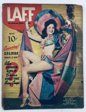 VTG Laff Magazine May 1942 Doris Houck as a Showgirl Cover No Label picture