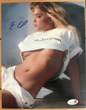 Erika Eleniak Baywatch Actress Signed 8x10 Photo with JSA Authentication picture