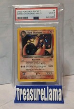 2000 POKEMON ROCKET #4 DARK CHARIZARD-HOLO PSA 4 picture