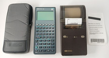 Vintage Hewlett Packard 48G Graphing Calculator + Infrared Thermal Printer WORKS picture