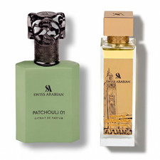 SWISS ARABIAN ESSENCE OF CASABLANCA 100ML & PATCHOULI 01 50ML BUNDLE BRAND NEW picture