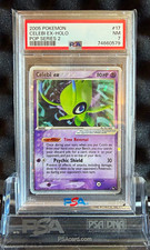 Celebi ex PSA 7 Holo POP Series 2 #017/017 English Pokémon TCG Card picture
