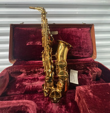 Vintage SML Alto Saxophone Strasser Marigaux Paris France Gold RHS picture