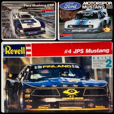 Lot of (3) Mustangs 1:24 Scale Plastic Model Kits, Revell/Monogram 2 New DF97 picture