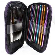 22pcs Crochet Hook Set Yarn Knitting Needles Sewing Tools DIY Crochet Craft Tool picture