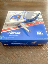 NG Models Alaska Airlines Boeing 737-900 N265AK 1:400 Diecast w/ Box picture
