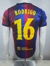 FC Barcelona Home Rodrigo #16 Fan Version Soccer Jersey Football Shirt 2026/27 picture