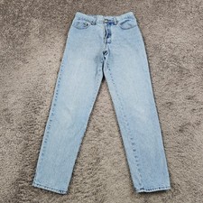 VINTAGE Aeropostale Jeans Women 4 Light Wash High Rise Button Fly USA Made 26x30 picture