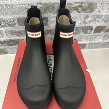 Hunter Women's PLAY Short US 11 Rain Boots Rubber and Waterproof WFS2020RMA picture