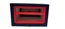 NEW RDCARSHOW Custom Painted Radio Box Enclosure for 1 Radio & Equalizer picture