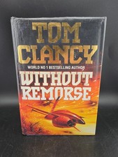 Tom Clancy Without Remorse 1993 UK Edition HC DJ John Clark Jack Ryan Thriller picture