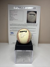 George Steinbrenner Signed Franklin Official American League Baseball JSA LOA picture