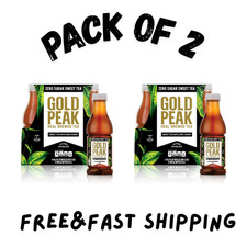(2 PACK) Gold Peak Iced Tea, Zero Sugar Sweet Tea Bottles, 16.9 fl oz, 6 pack picture