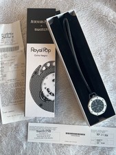 AP x Swatch Royal Pop Bioceramic Watch in Ocho Negro Authentic picture