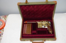 VINTAGE MARUSHIN ALL METAL C96 MAUSER EXACT REPLICA 1 OF A KIND W/ SPECIAL CASE picture