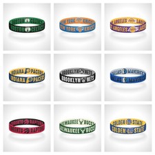 Reversible NBA Teams Bracelet Stretch Bracelet NBA Wristband picture