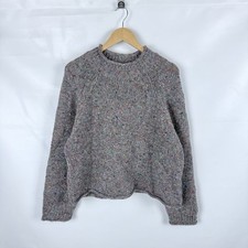 TOAST women’s Sweater Lana Wool Sz M Medium Gray  picture