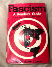 1ST ED 1976 “Fascism: A Reader's Guide” Walter Lacquer (St. Marks HS, Wilm DE) picture