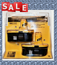 2PACK 18V For Dewalt 18 VOLT XRP DC9096 DC9098 Ni-Mh Battery DC9099 DC9096-2 picture