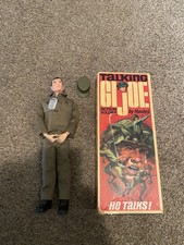 Vintage 1967 Hasbro  GI Joe Talking Action Soldier #7590 with Box picture
